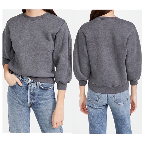AGOLDE Thora 3/4 Sleeve Sweatshirt - Picture 4 of 16